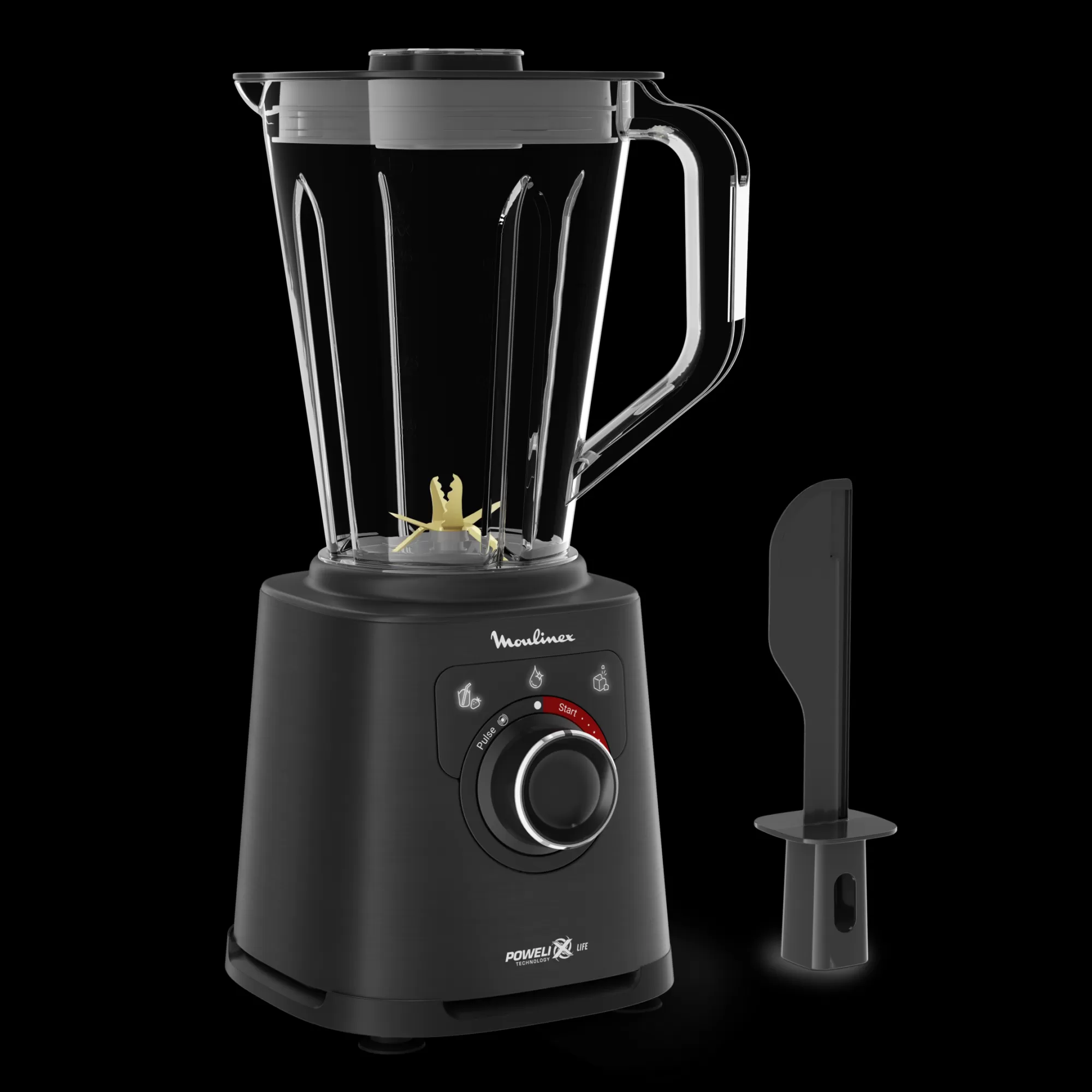 Moulinex Blender PerfectMix + 1200 W Noir- Blenders