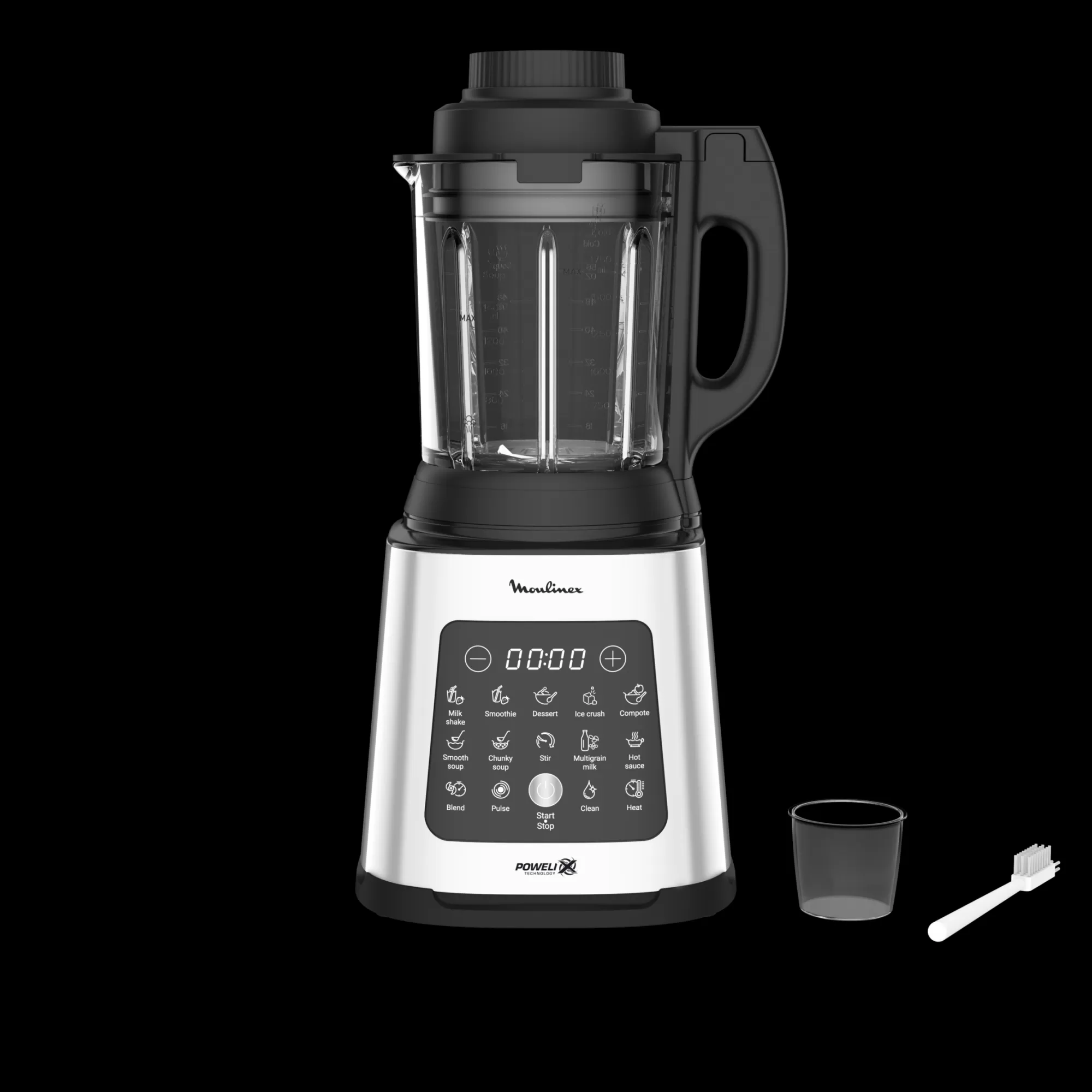 Moulinex BLENDER PERFECTMIX COOK 1400 W SILVER- Blenders Chauffants Et Soup Makers | Blenders