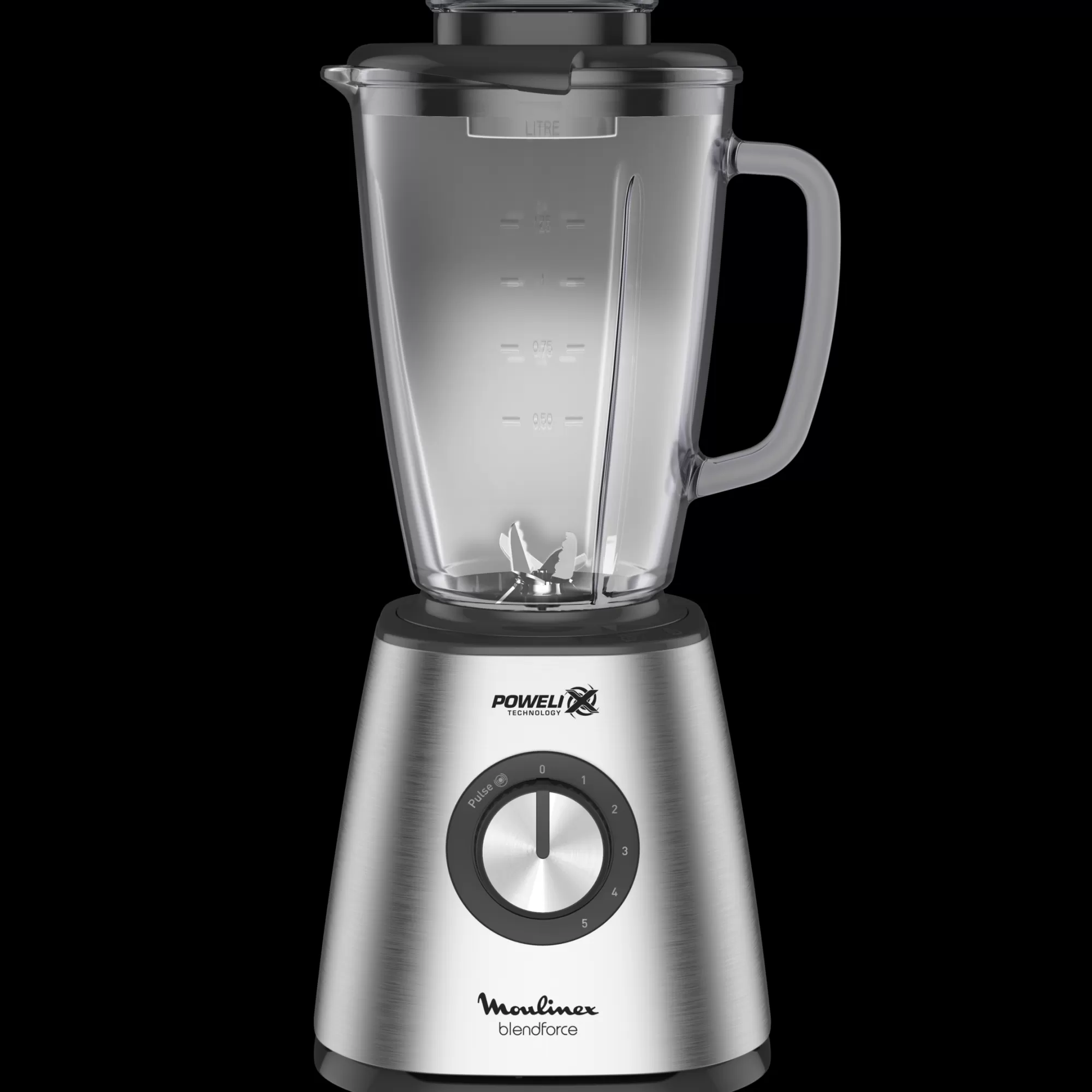 Moulinex Blendforce 2- 800 W SILVER- Blenders