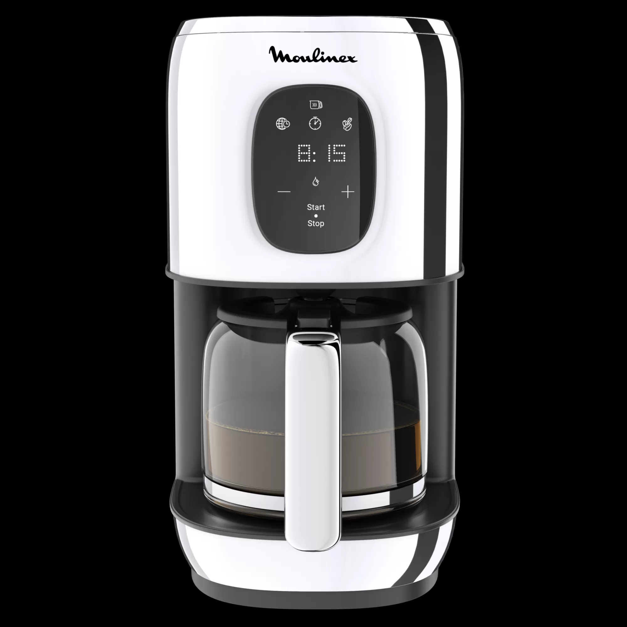 Moulinex Cafetière Filtre Programmable Inox Majestuo écran Tactile- Sets Petit Déjeuner | Cafetières