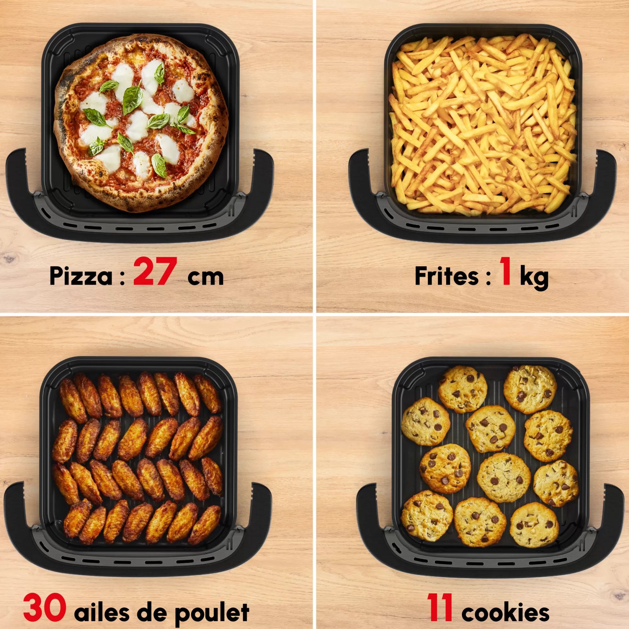 Moulinex Easy Fry XL Surface, Grande Surface De Cuisson, Format Compact, Hublot- Fours | Air Fryers - Friteuses Sans Huile