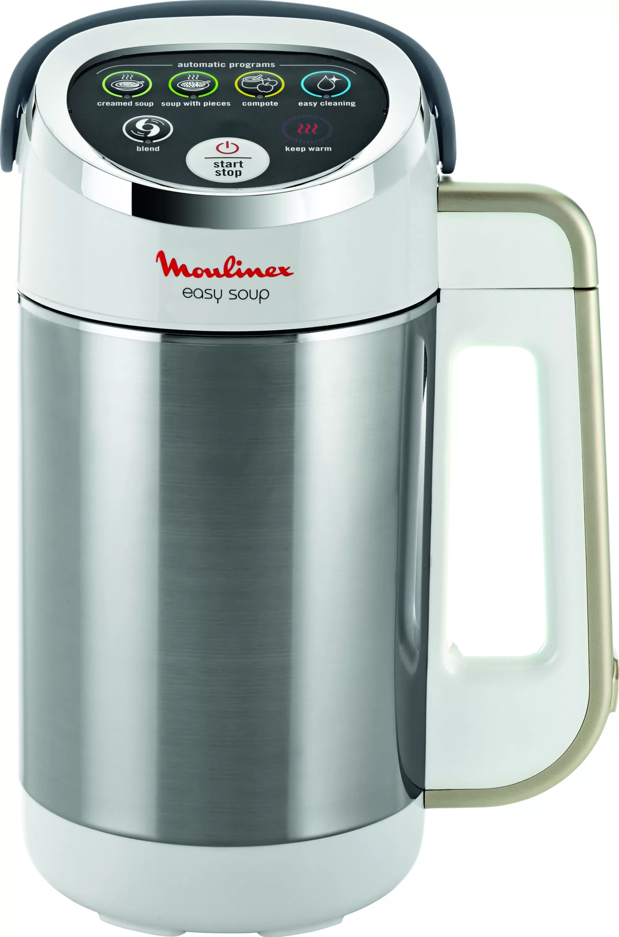 Moulinex EASY SOUP 1000 W BLANC ET SILVER- Blenders Chauffants Et Soup Makers