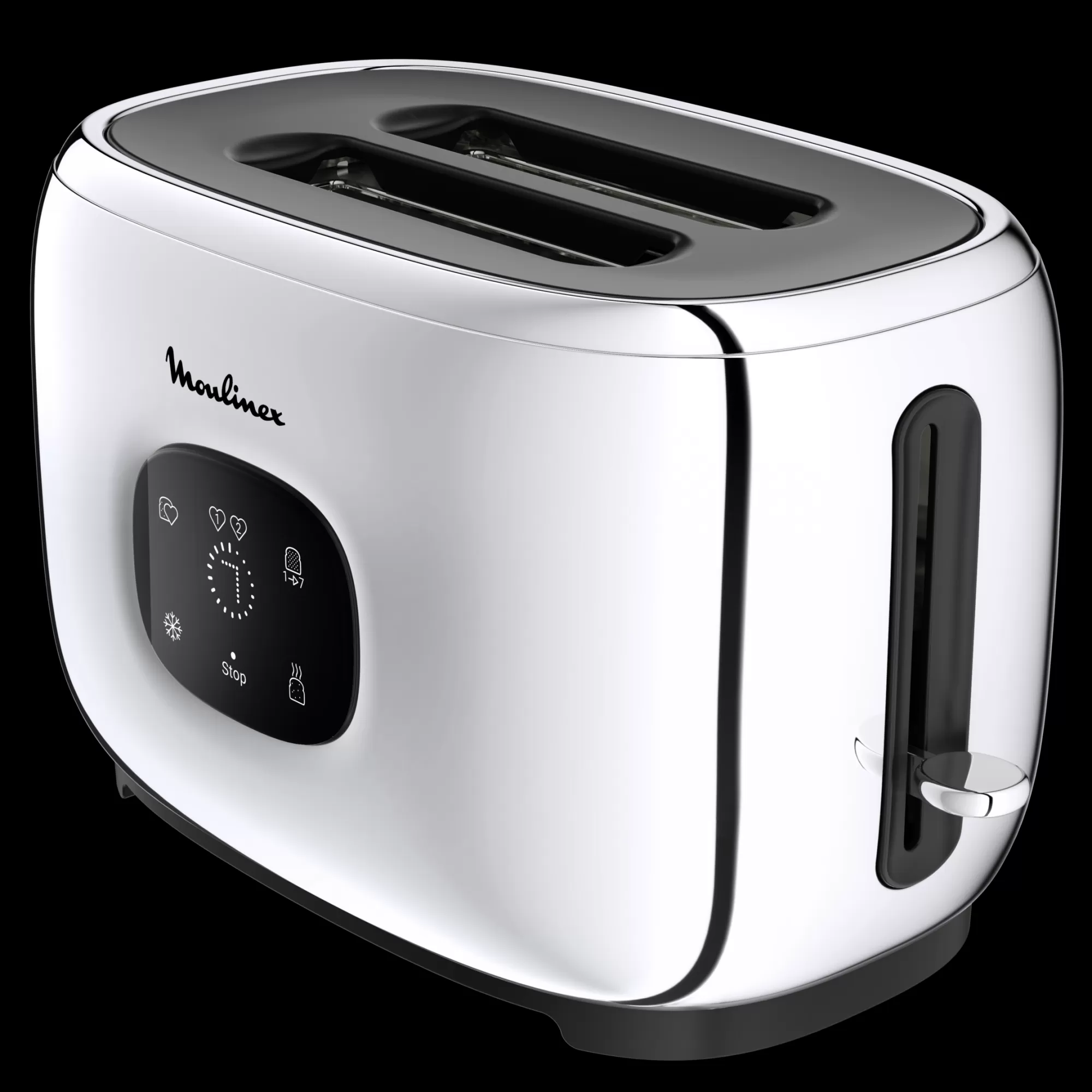Moulinex Grille Pain Inox 2 Fentes Majestuo écran Tactile Digital- Sets Petit Déjeuner | Grilles Pain