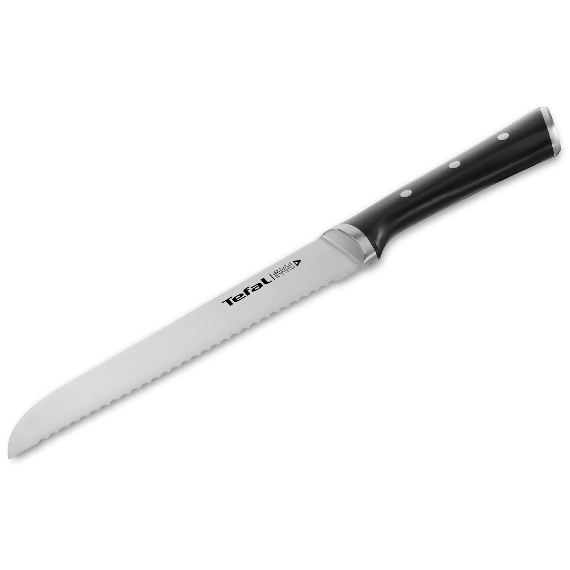 Moulinex Ingenio Ice Force Couteau à Pain 20cm- Ustensiles De Cuisine