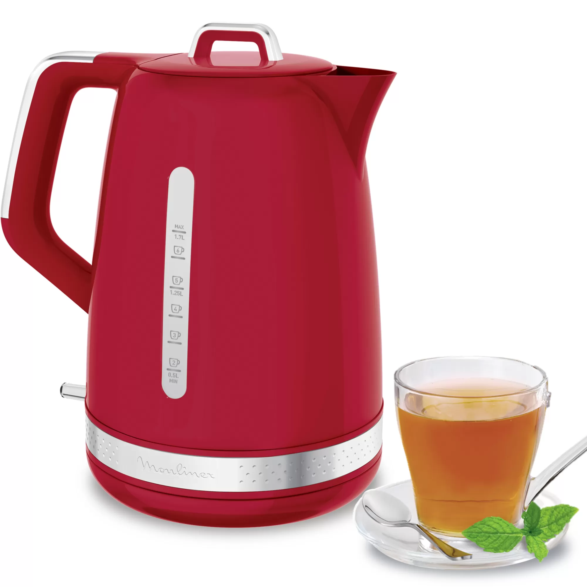 Moulinex Soleil Rouge 1,7l- Sets Petit Déjeuner | Bouilloires