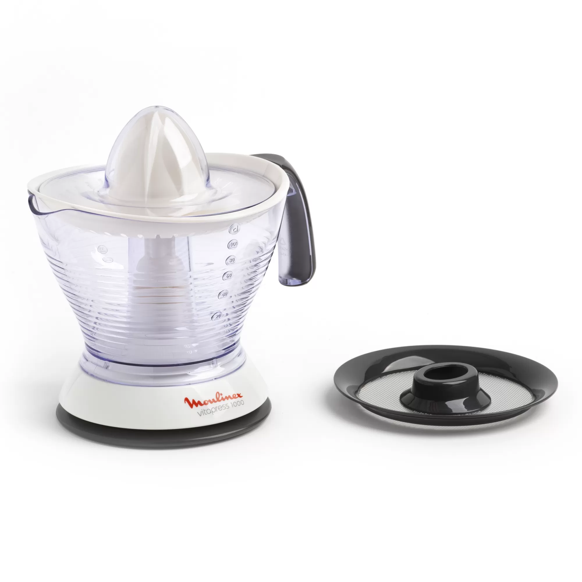 Moulinex Vitapress 1l Blanc/gris Foncé- Sets Petit Déjeuner | Extracteurs De Jus & Centrifugeuse